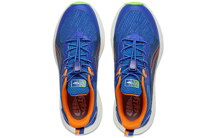 Детские кроссовки GS Low-top Pale Blue/Ice Orange Lining Young, оранжевый — фото 3