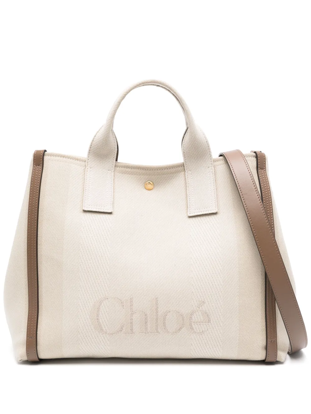 

Большая сумка-тоут Carry CHLOÉ, нейтральный