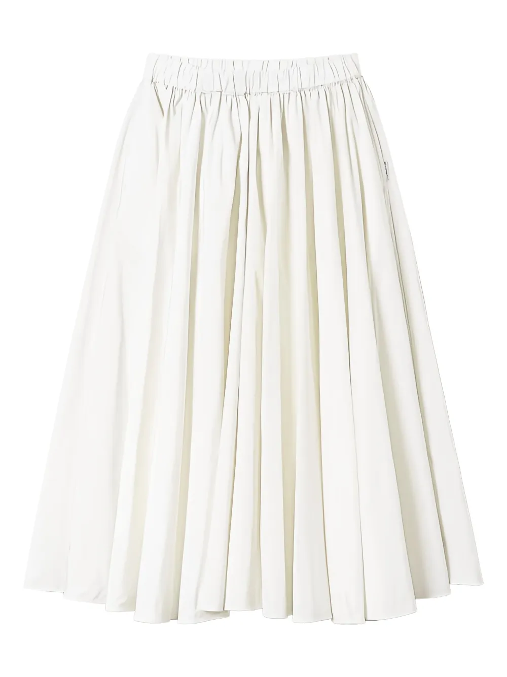 

Юбка миди с эластичным поясом Twinset, белый