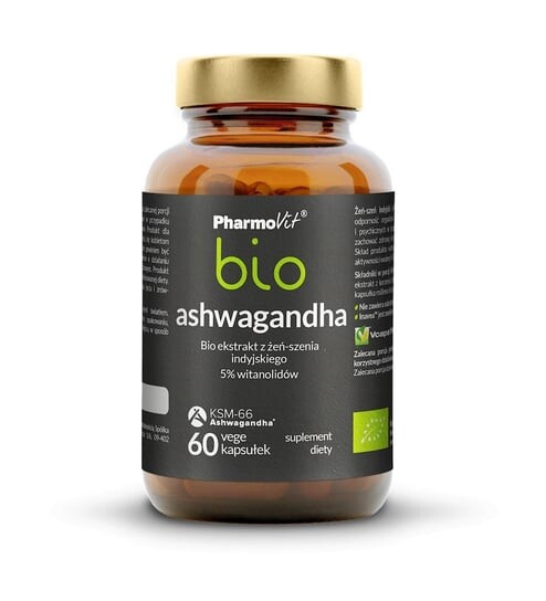 

ЭКСТРАКТ АШВАГАНДЫ БИО 60 КАПСУЛ 33 г - Pharmovit