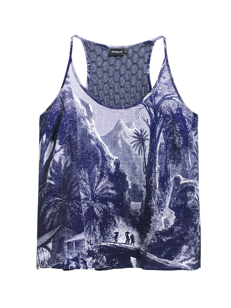 

Топ Desigual, индиго