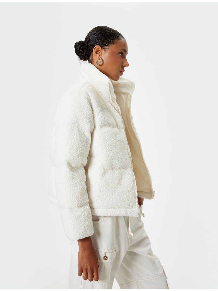 

KOTON Белый пиджак-анорак