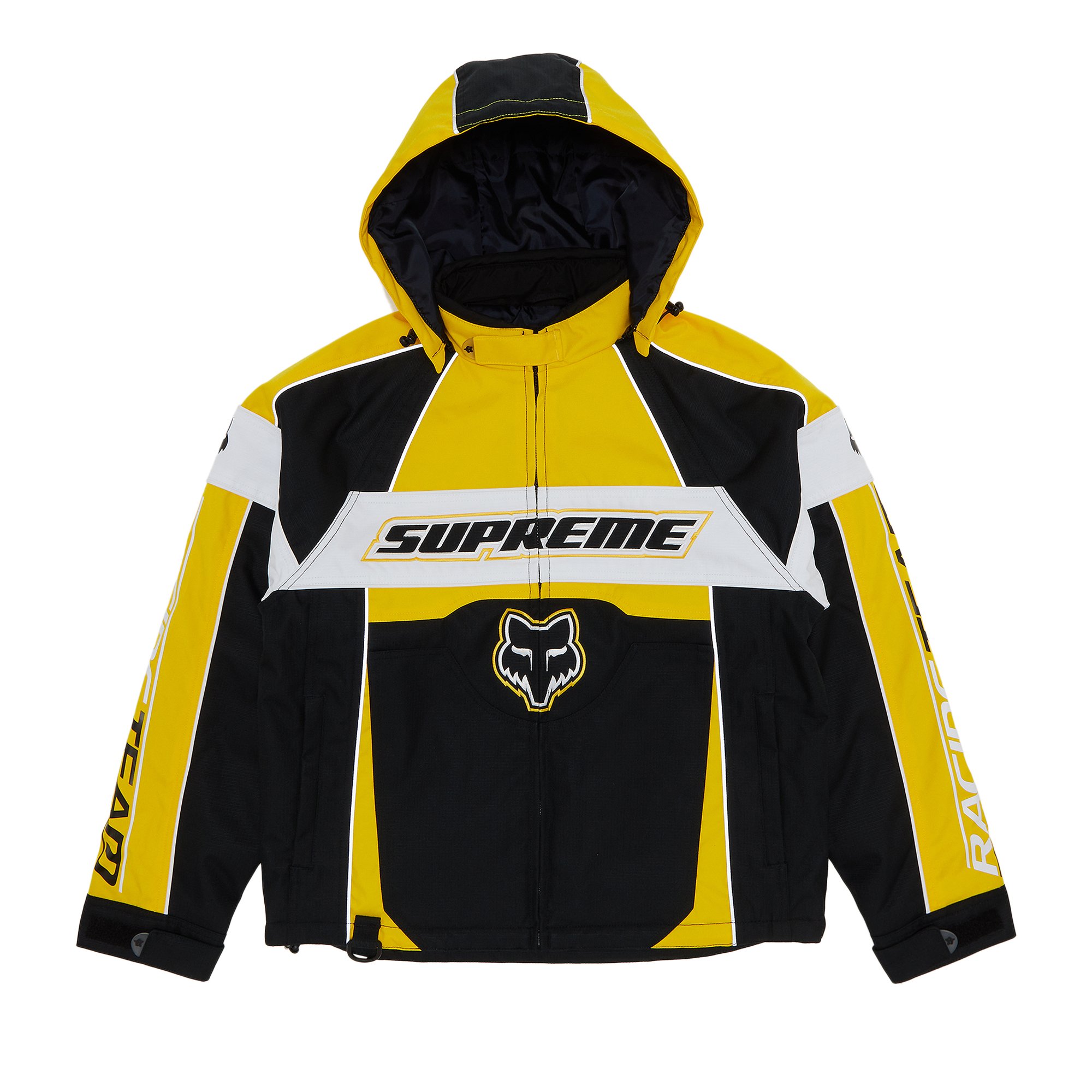 

Куртка Supreme x Fox Racing, желтая