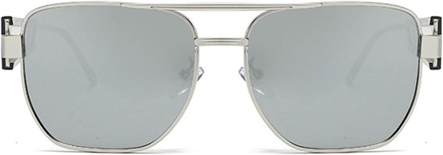 

Солнцезащитные очки Willochra в маленькой овальной металлической оправе в стиле панк для женщин, модель 2025, роскошные винтажные очки с двойным дужком, классические квадратные очки, C12