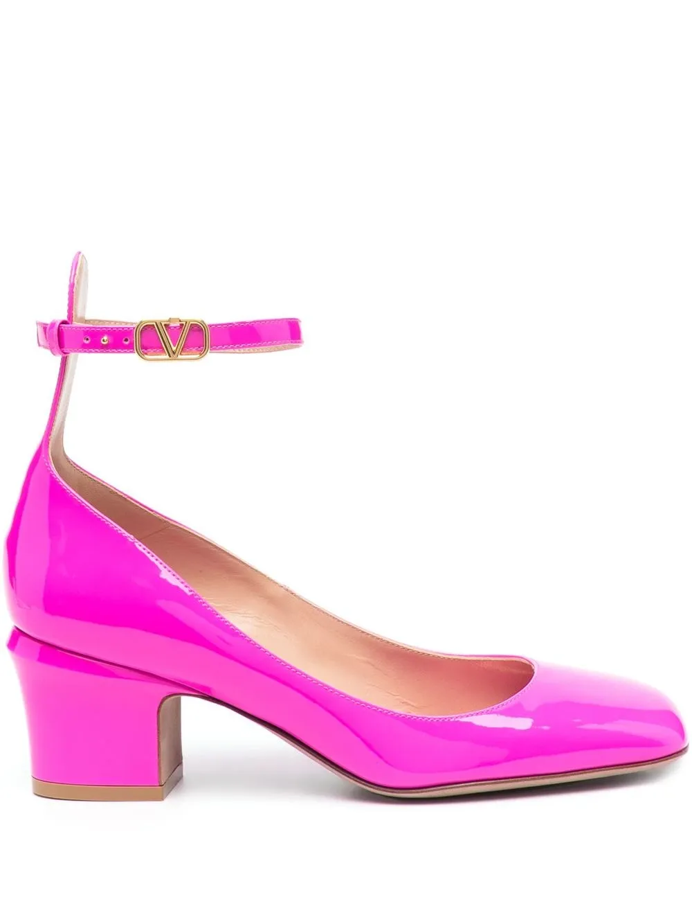 Лакированные туфли Tan-Go 60 VALENTINO GARAVANI, розовый