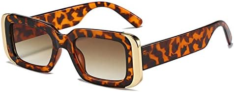 

Популярные модные квадратные солнцезащитные очки для женщин в стиле ретро, ​​гелевые солнцезащитные очки с градиентной защитой UV400 для мужчин MTZJH, Leopard Tea Gradient