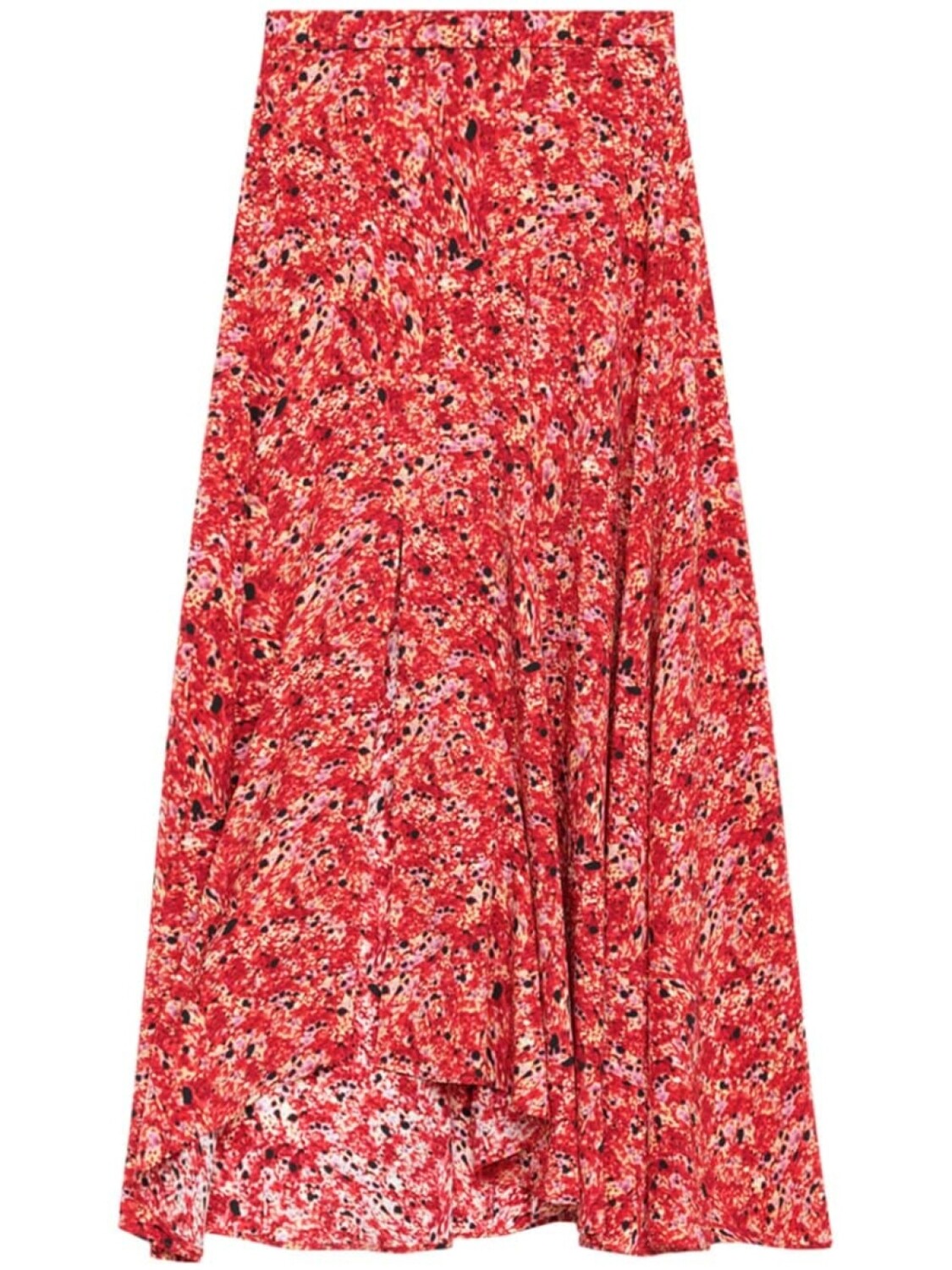 

Юбка миди Sakura ISABEL MARANT, красный