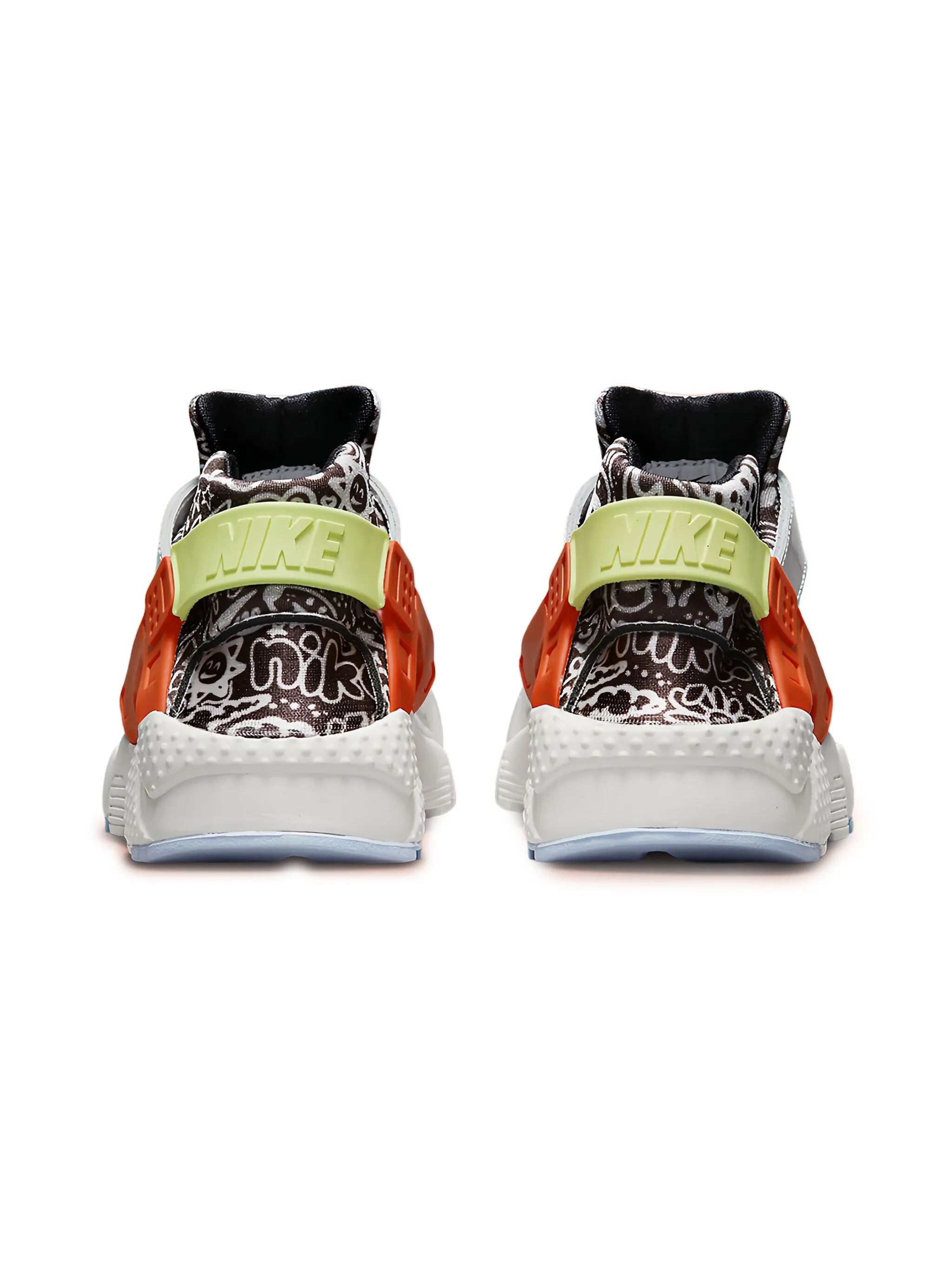 Кроссовки Huarache Run SE Doodle Nike Kids, коричневый — фото 3