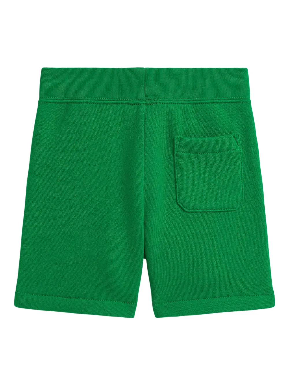 Флисовые шорты с кулиской Polo Ralph Lauren Kids, зеленый — фото 2