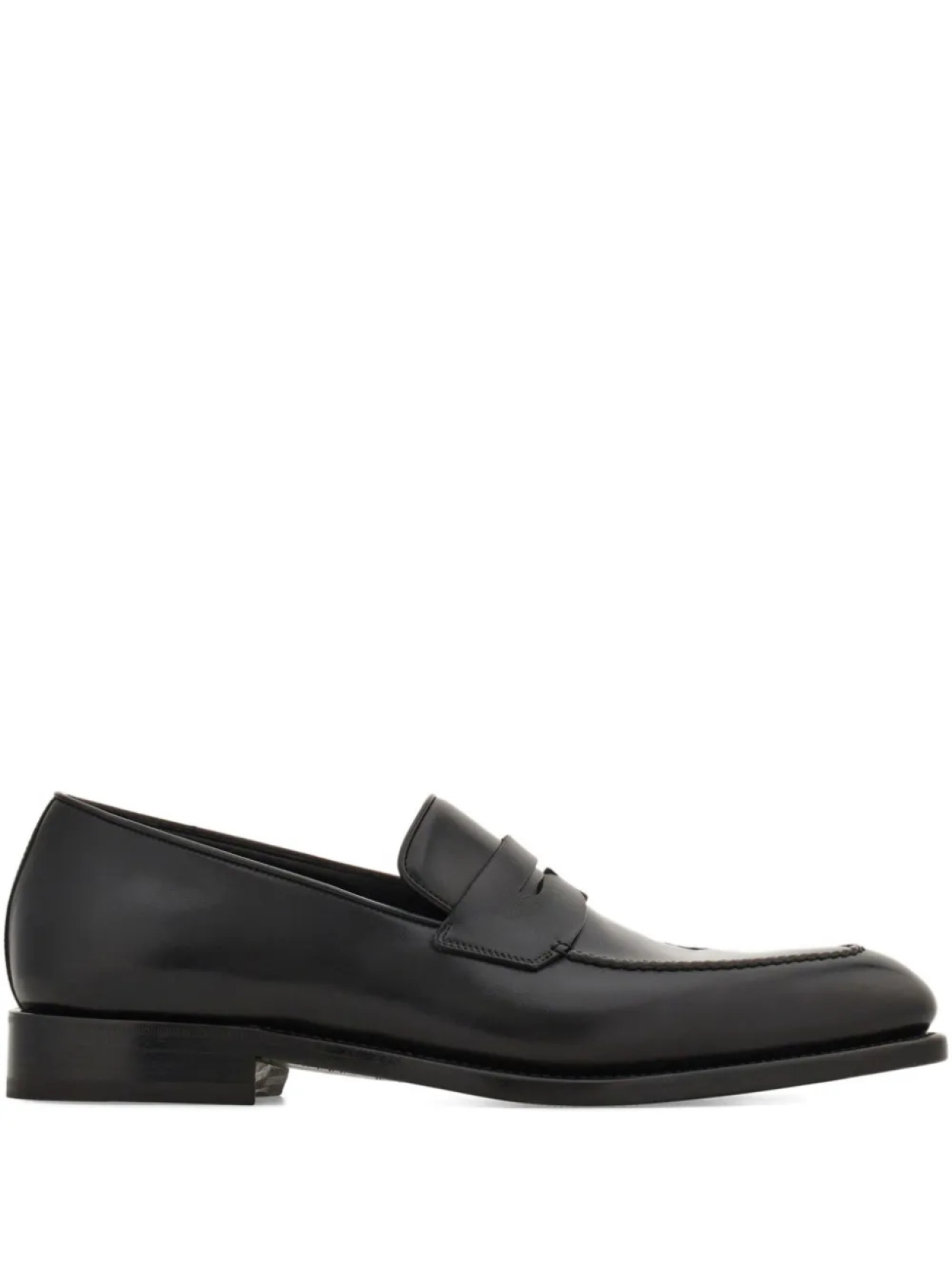 

Кожаные мокасины Ferragamo, черный