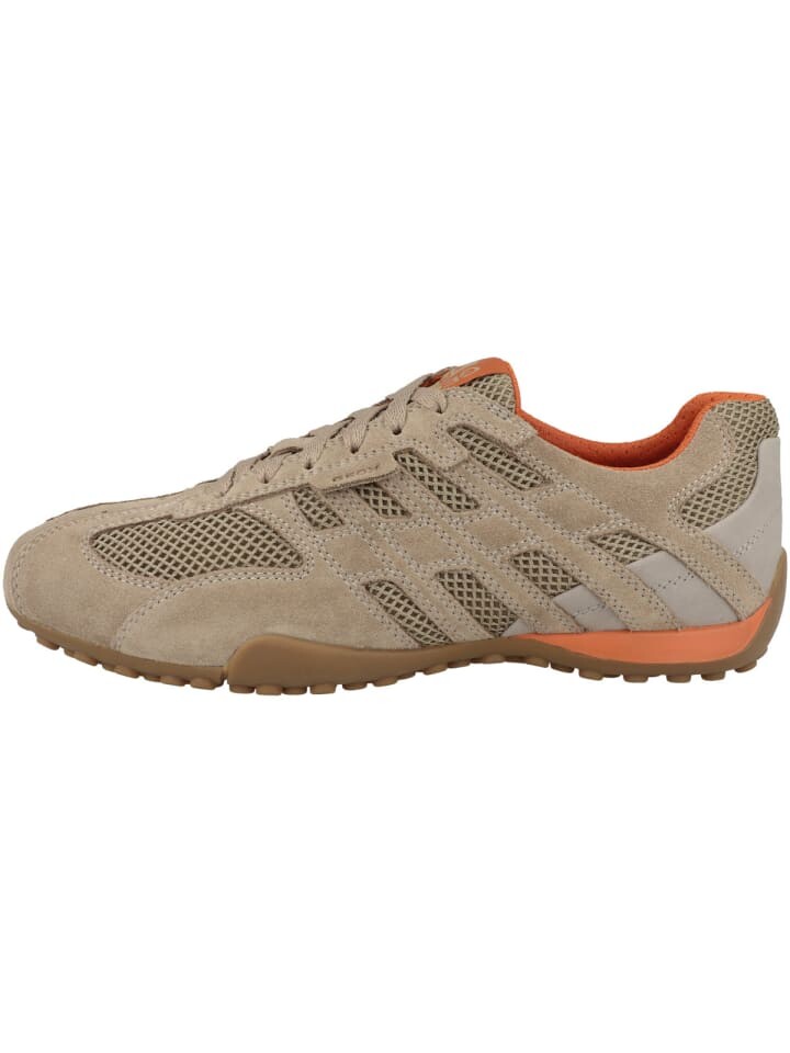 

Кроссовки на шнуровке Geox Sneaker low U Snake Original A, бежевый