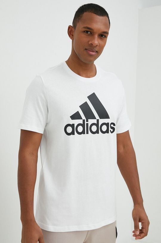 

Футболка Adidas из хлопка adidas, белый