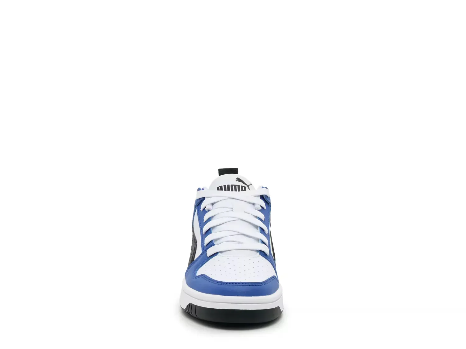 Кроссовки Rebound Layup - детские Puma, White/Black/Blue — фото 2