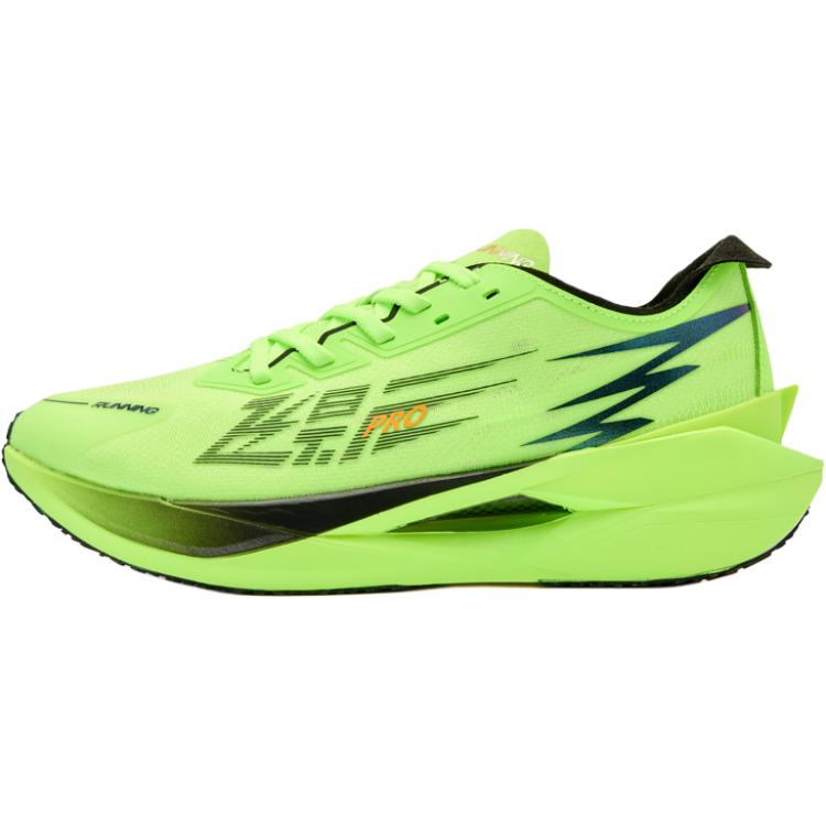 

Лёгкие беговые кроссовки Flying Shadow PRO с амортизацией, износостойкие, низкие, детские, Green Black QIAODAN, зеленый черный