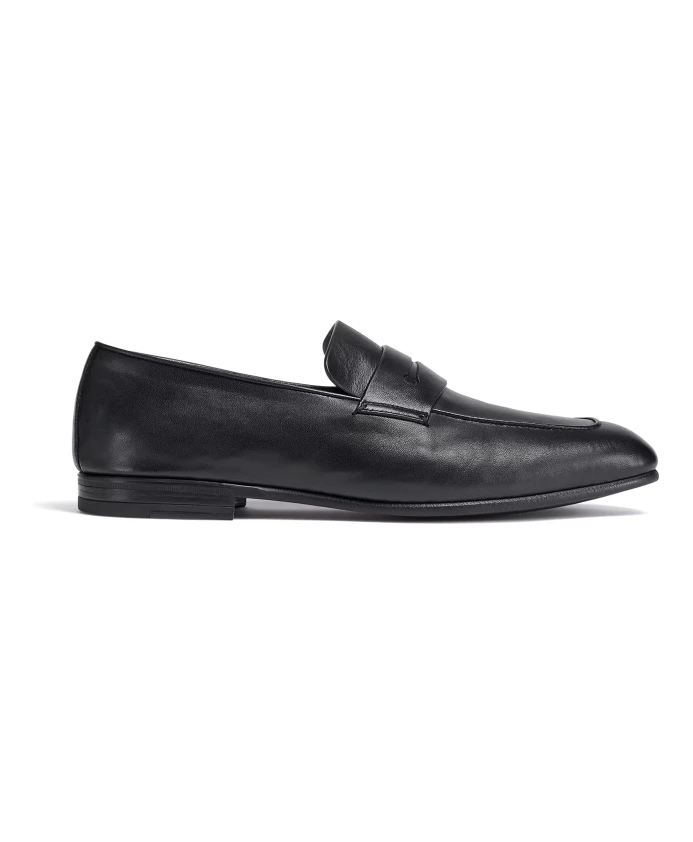 

Классические электронные мокасины Ermenegildo Zegna, черный