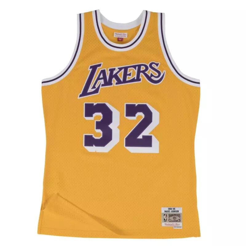 

Джерси Mitchell & Ness HWC Swingman Los Angeles Lakers Magic Johnson, жёлтый