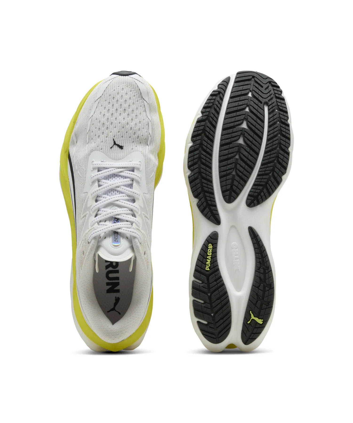 Мужские кроссовки для бега Velocity NITRO 4 AP PUMA серые — фото 4