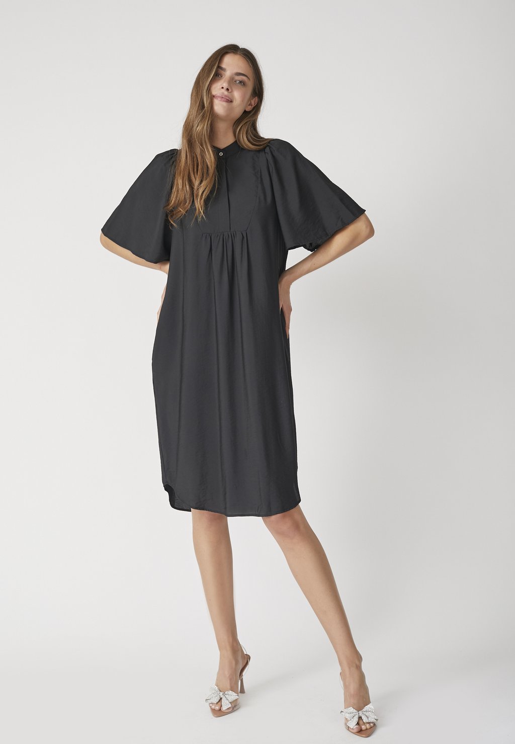 

Платье-рубашка CALLUMCC VOLUME SS DRESS Co'couture, черный