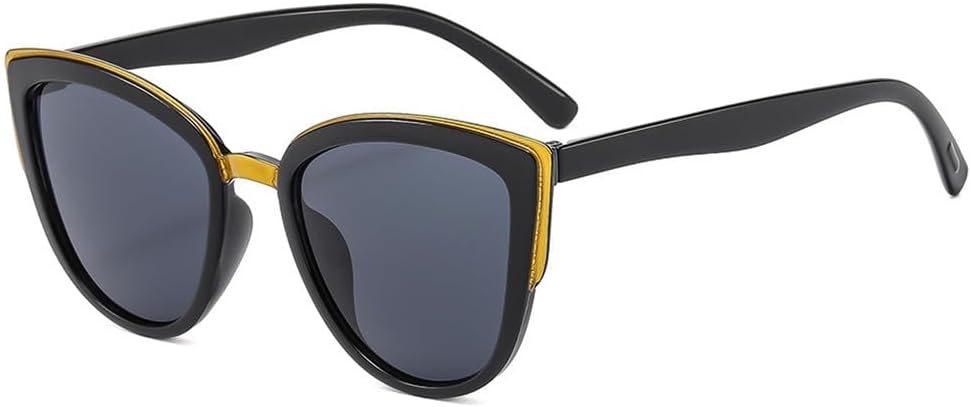 

Солнцезащитные очки с защитой от УФ-излучения UV400 - градиентные очки "кошачий глаз" с леопардовым принтом для женщин и мужчин, для бега и занятий спортом на открытом воздухе UYPTK, Bk