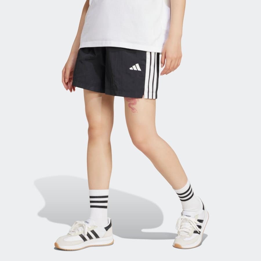 Свободные спортивные брюки ADIDAS SPORTSWEAR, черный — фото 2