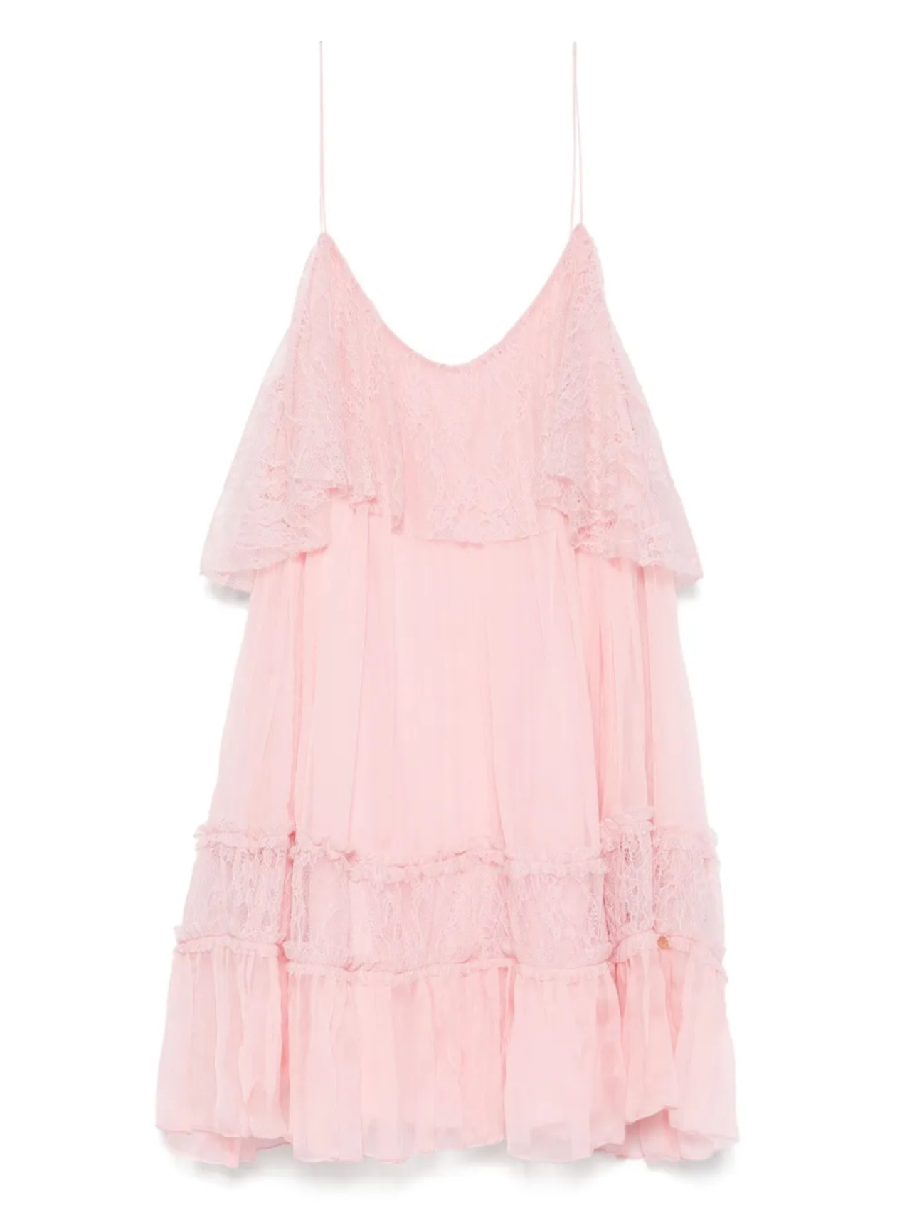 

Кружевное мини-платье NISSA, розовый