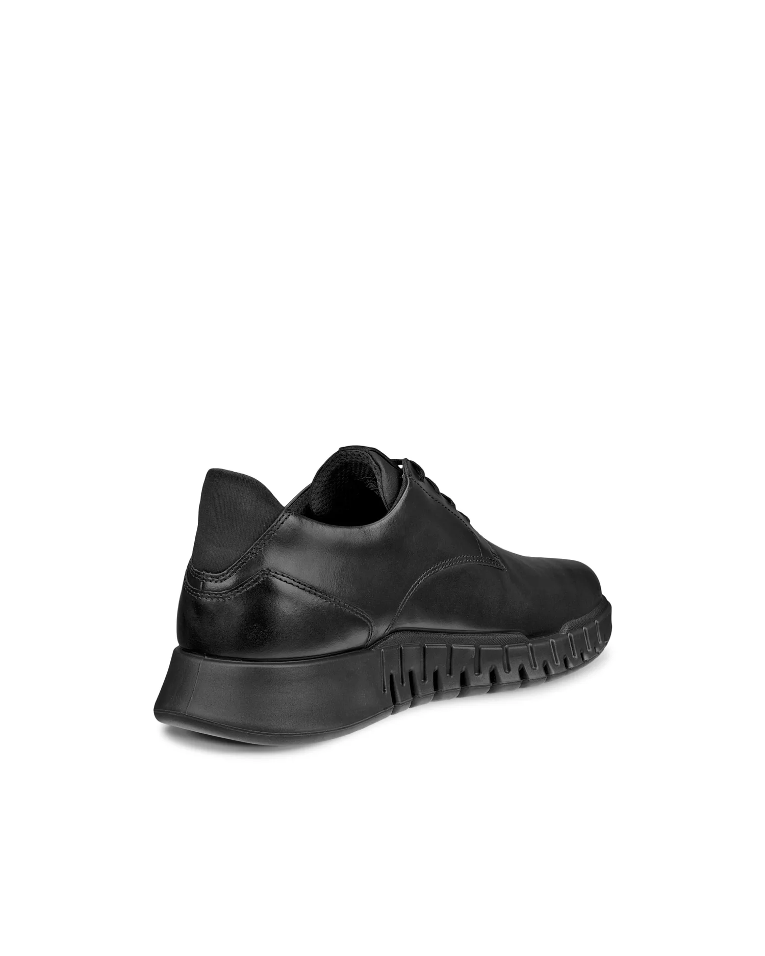 Мужские повседневные туфли ECCO Groove Hybrid из натуральной кожи, BLACK/BLACK — фото 2