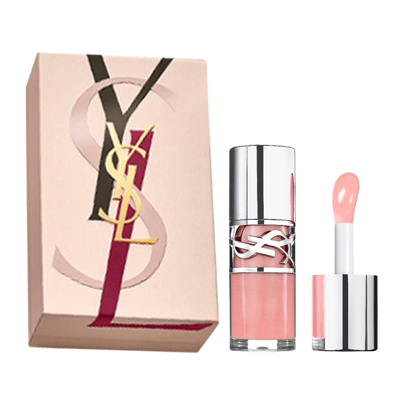 

Блеск для губ Box Limited Edition Refreshing Naked Tea, глянцевый, стойкий, увлажняющий, 6 мл SAINT LAURENT