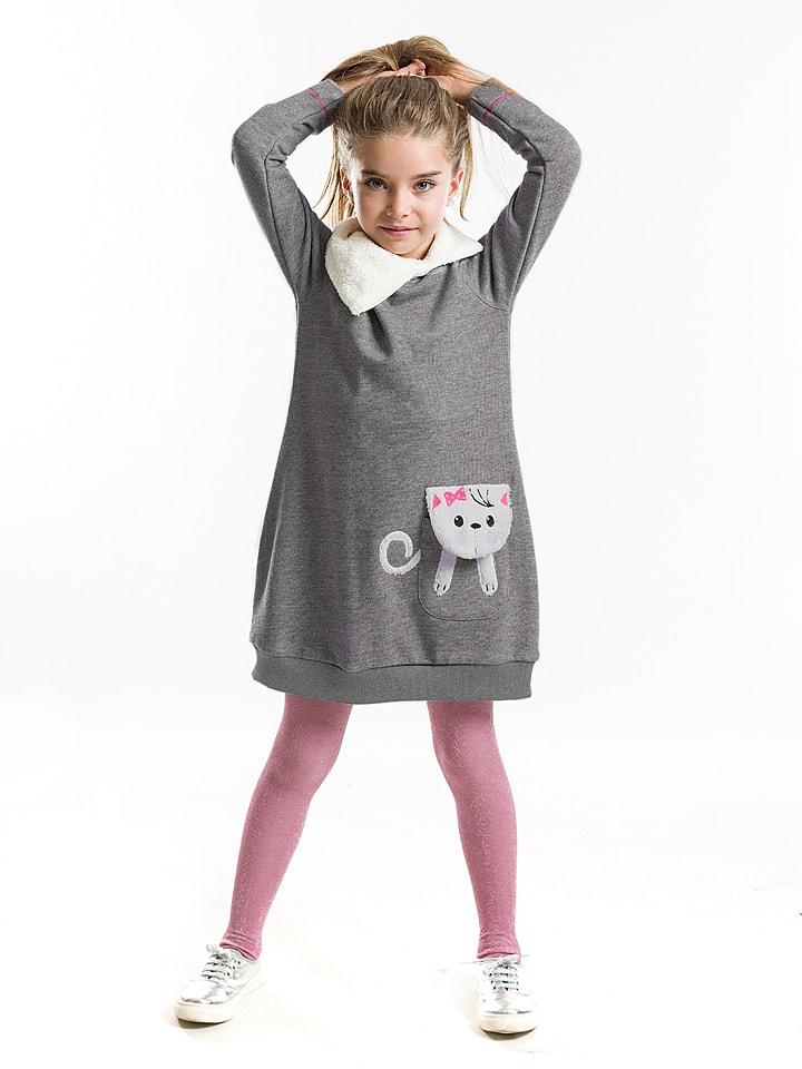 

Платье Kitten Denokids, серый