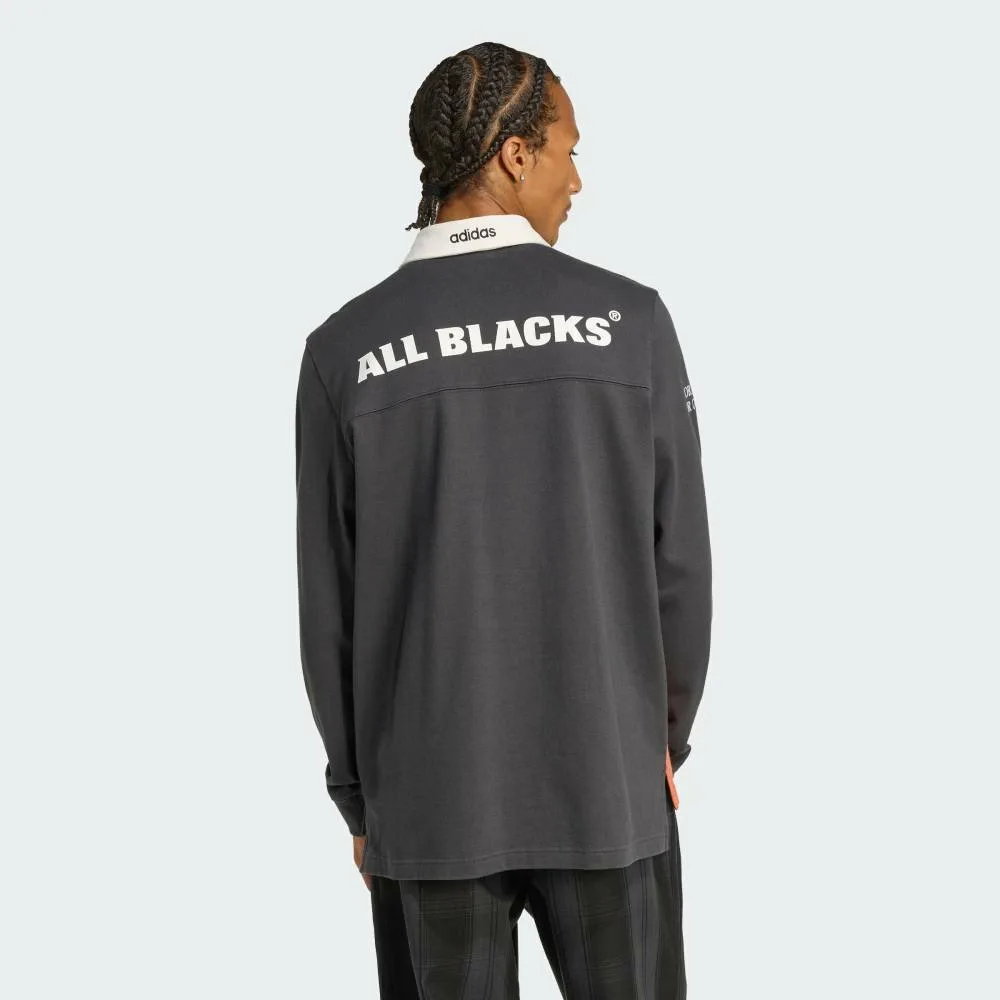 Футболка-поло Adidas Originals & All Blacks Heritage для регби, цвет Gray — фото 2
