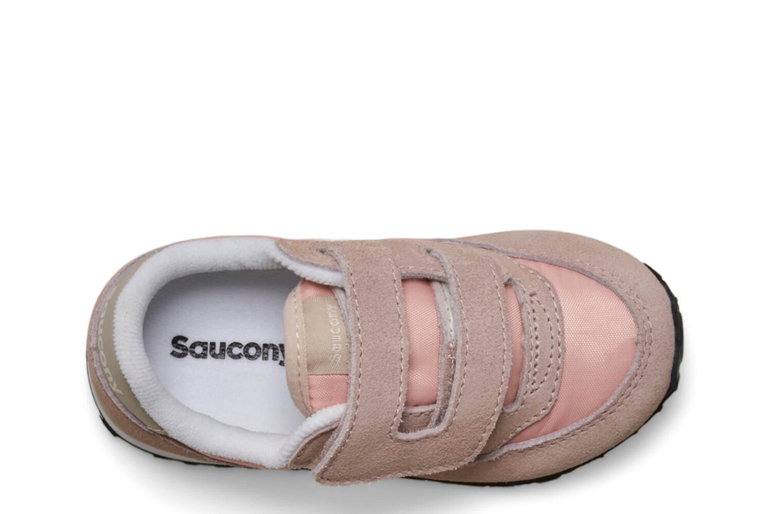 Кроссовки на регулируемых бретелях baby Jazz hl Saucony, розовый — фото 3
