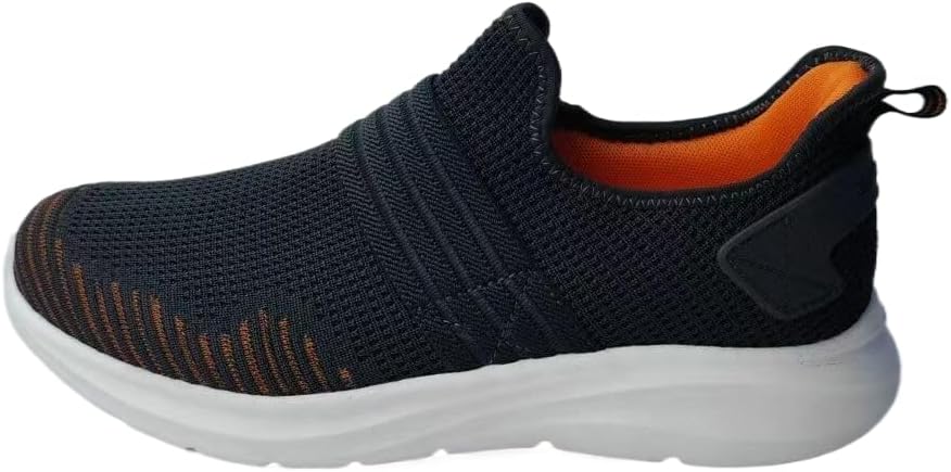 

Мужские модные кроссовки, слипоны, легкие дышащие спортивные туфли Super Striker, оранжевый