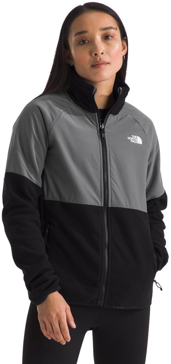 

The North Face Женская утепленная куртка Glacier на молнии, Tnf Black/Smoked Pearl