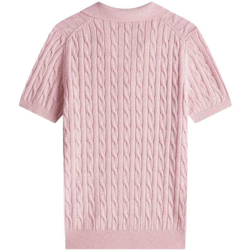 Джемпер Tommy Hilfiger розовый — фото 3