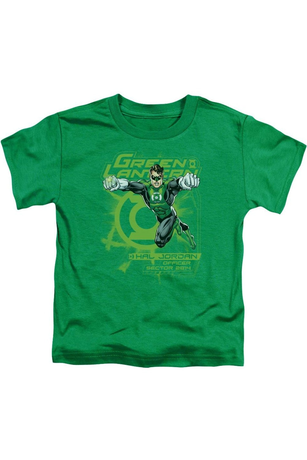 

Футболка Green Lantern Sector 2814 с коротким рукавом для малышей Gildan