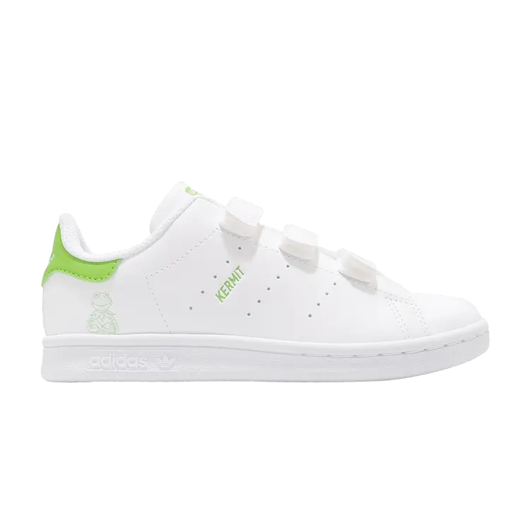 

Кроссовки adidas The Muppets x Stan Smith Little Kid 'Kermit The Frog', белый