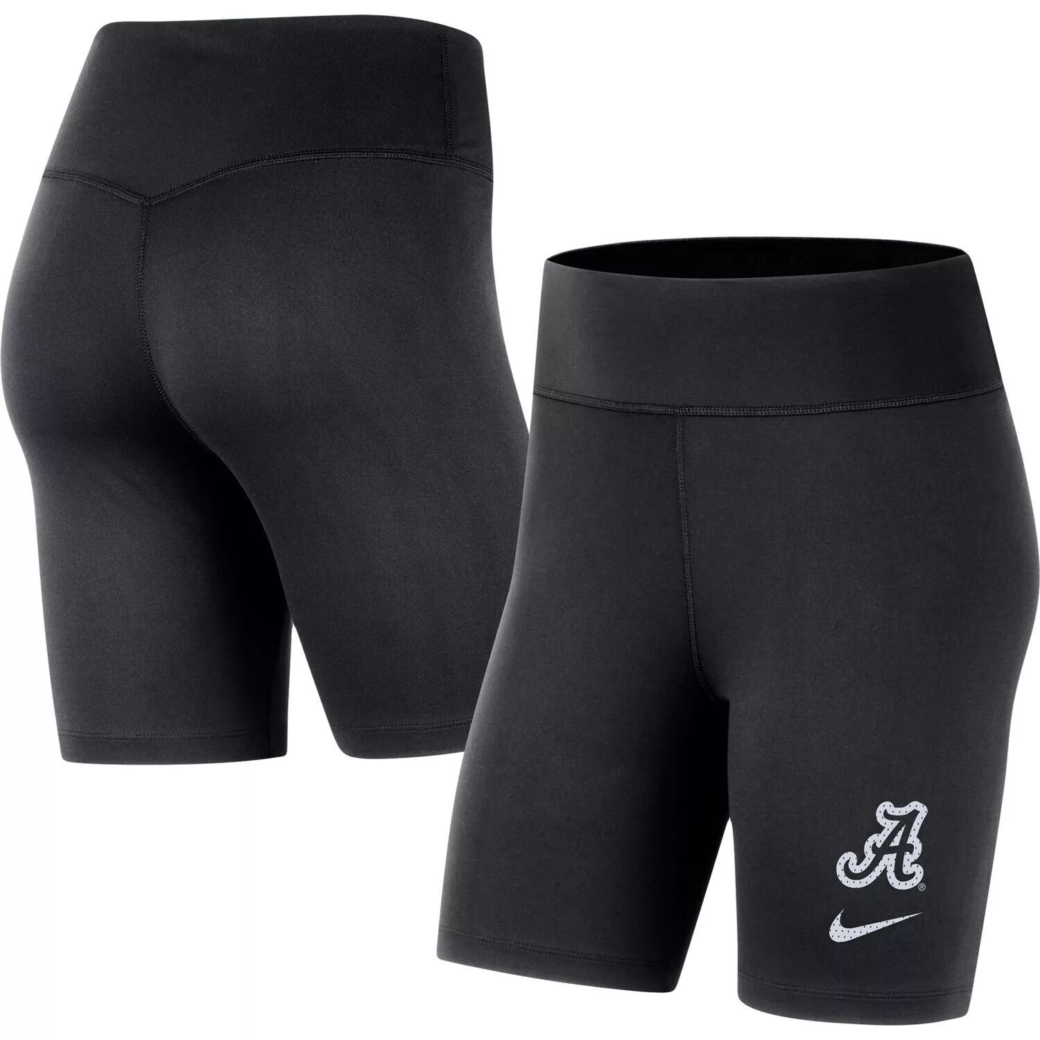 

Женские черные байкерские шорты Nike Alabama Crimson Tide Performance Nike