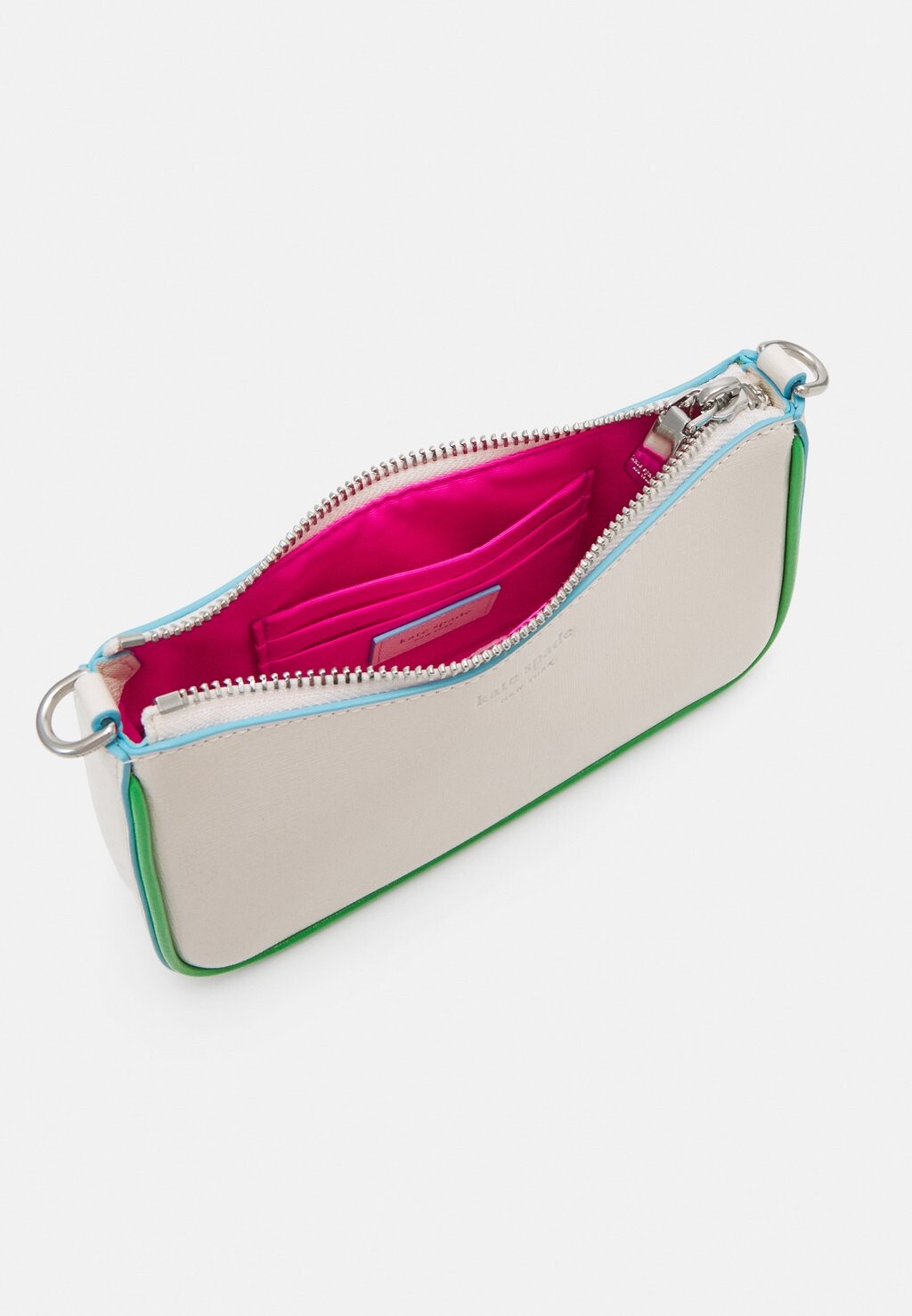 

Сумка через плечо Double Up Rainbow Trim Crossbody Set kate spade new york, белый
