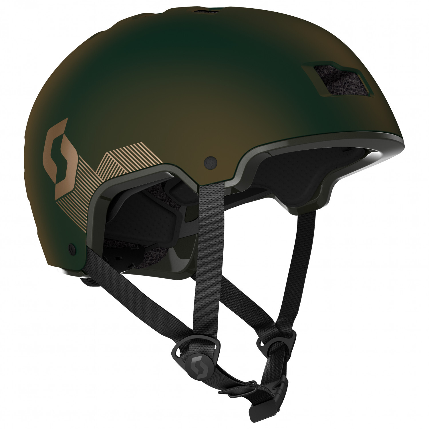 

Велосипедный шлем Scott Jibe, цвет Komodo Green/Gold