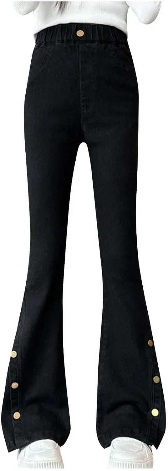 

Джинсы женские Slim Flared Bootcut с эластичным поясом