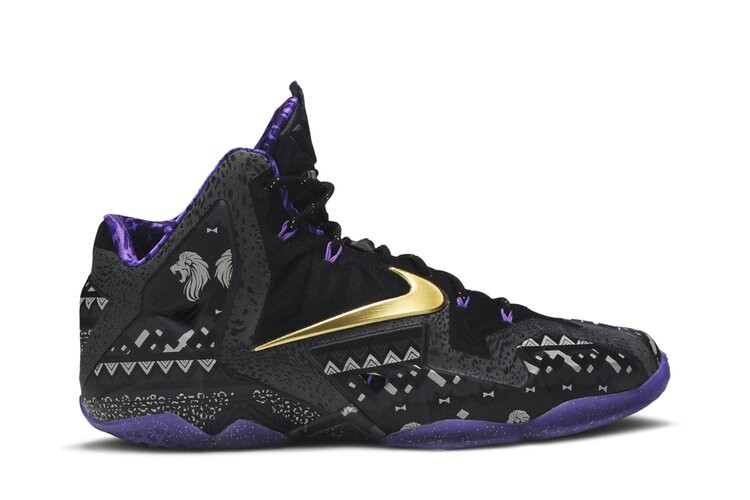 

Кроссовки Nike LeBron 11 'BHM', черный