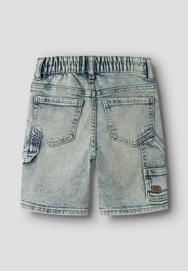 Шорты джинсовые Name It Nmmben loose dnm bermuda 8620 bc noos denim, винтажный средне-голубой деним — фото 2