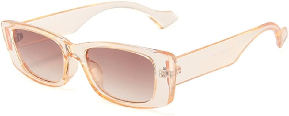 

Солнцезащитные очки прямоугольной формы для женщин и мужчин, винтажные, с леопардовым принтом, желейного цвета, ретро, ​​маленькие солнцезащитные очки для женщин с защитой от УФ-излучения UV400 LANGSER, C9