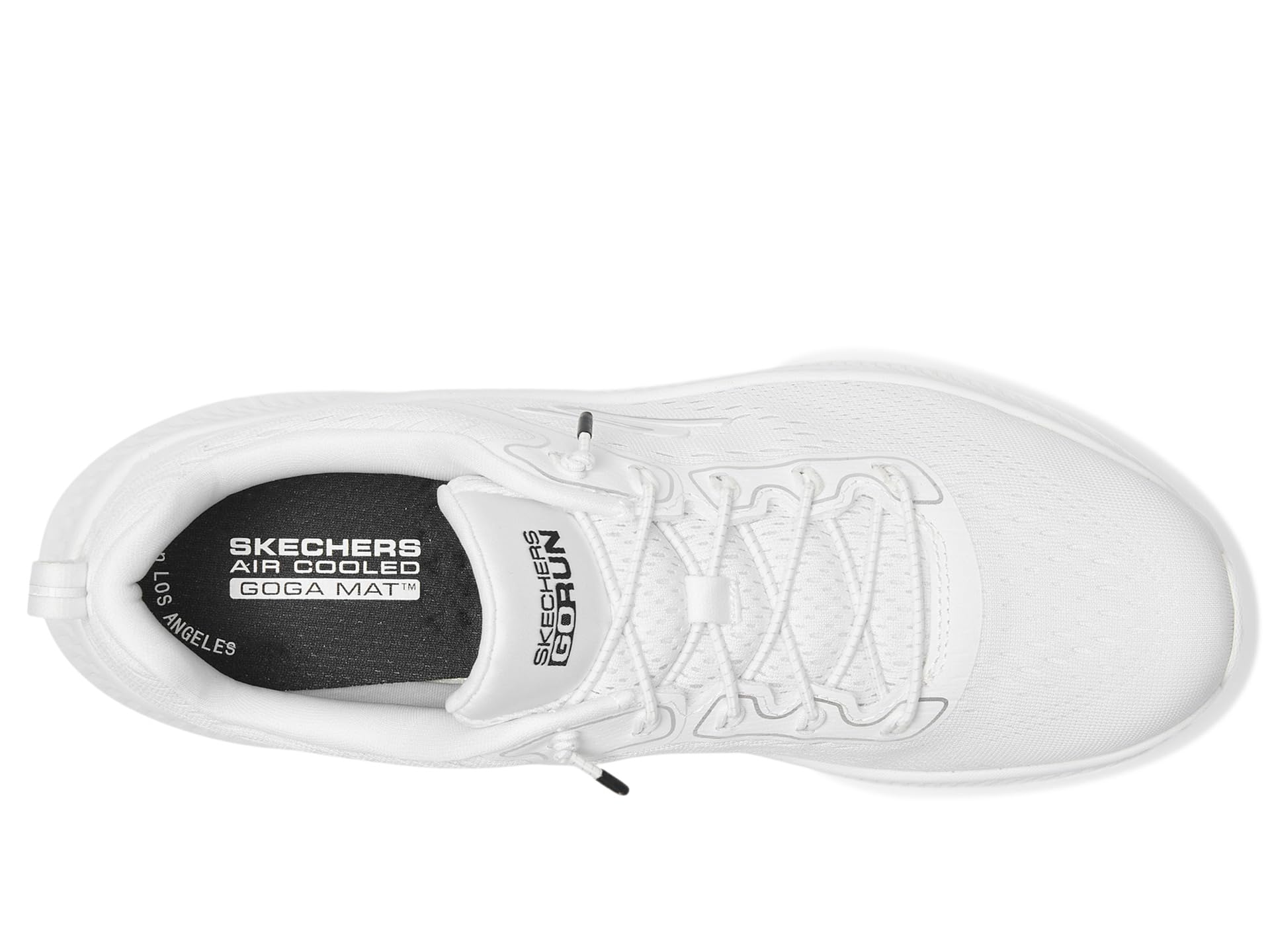 Кроссовки SKECHERS Go Run Consistent 2.0 Duval, белый/черный — фото 2