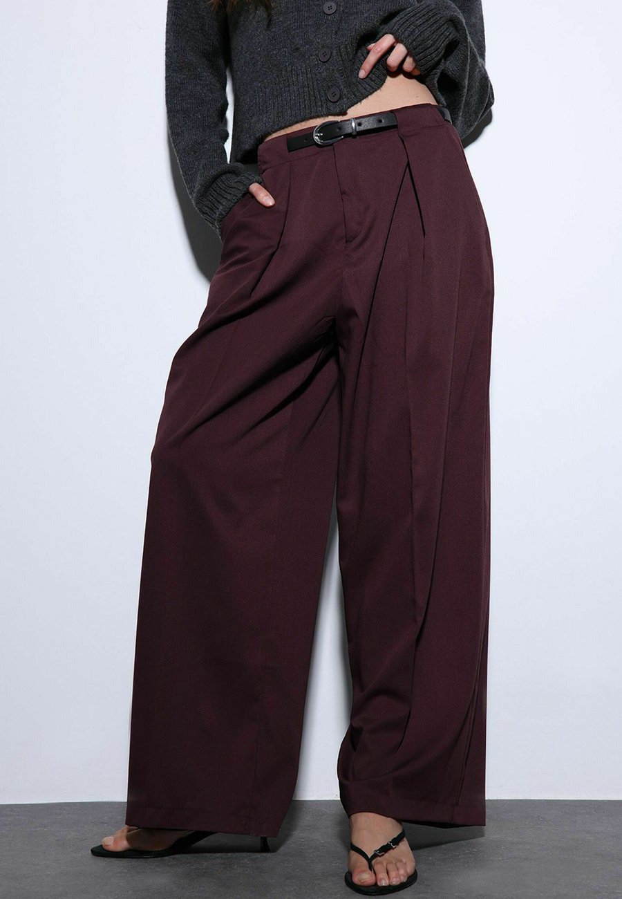 

Брюки D.MoRo WIDE LEG, Burgundy/Bordeaux