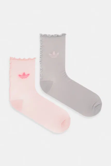 Носки 2 шт Adidas Originals, розовый