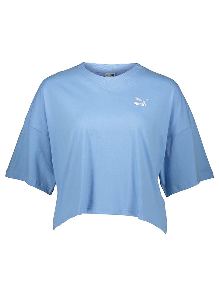 

Футболка Puma, светло-синий