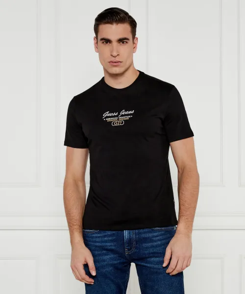 

Футболка Slim fit Guess Jeans, черный