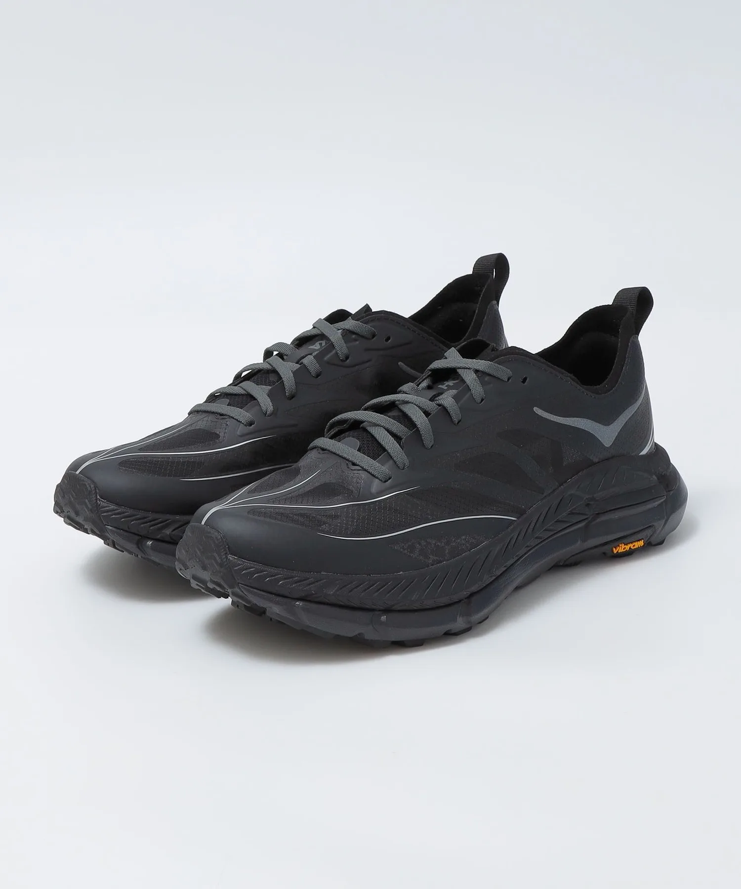 Мужские кроссовки HOKA MAFATE SPEED 4 LITE чёрные