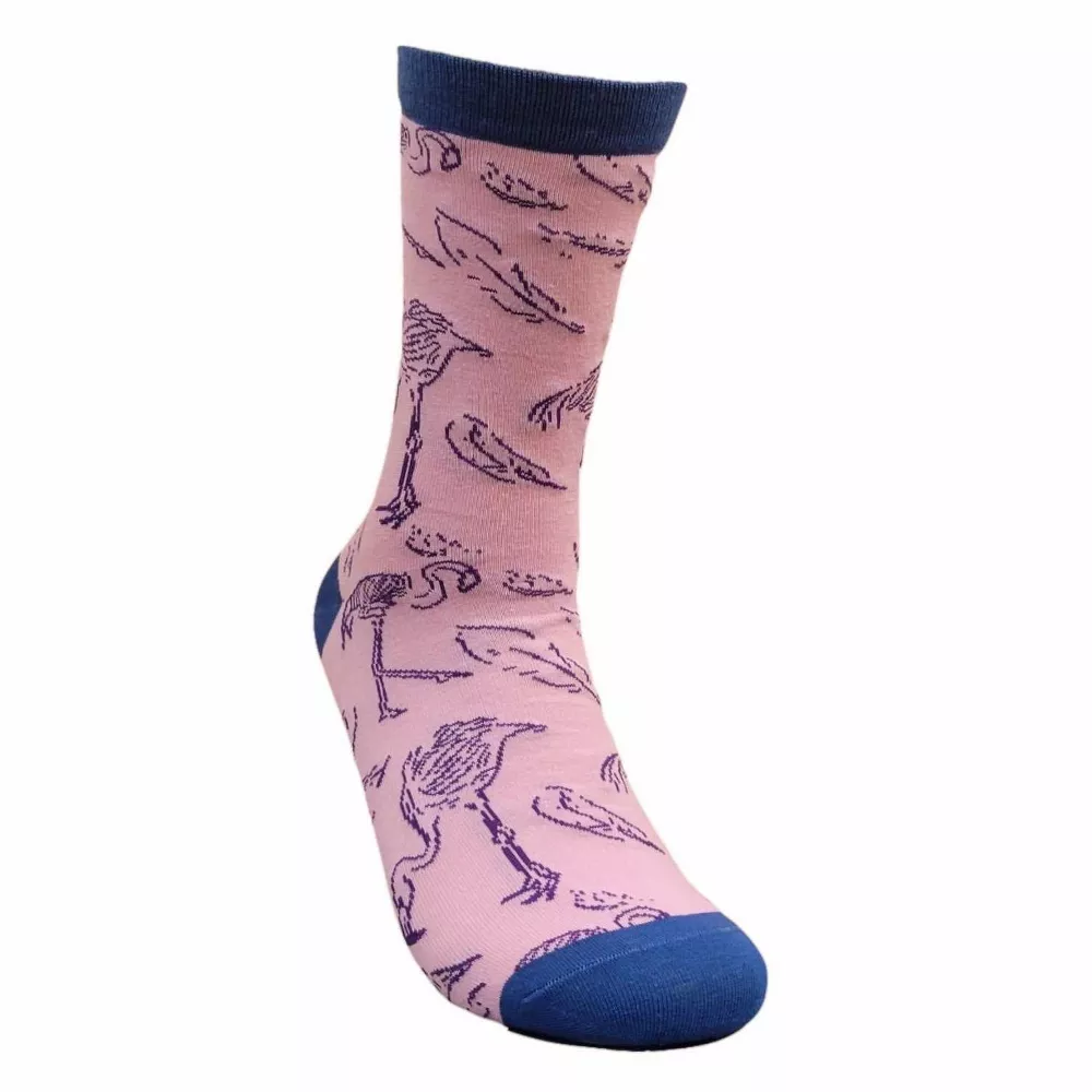 

Носки с рисунком фламинго (женские размеры, взрослые, средние) от Sock Panda