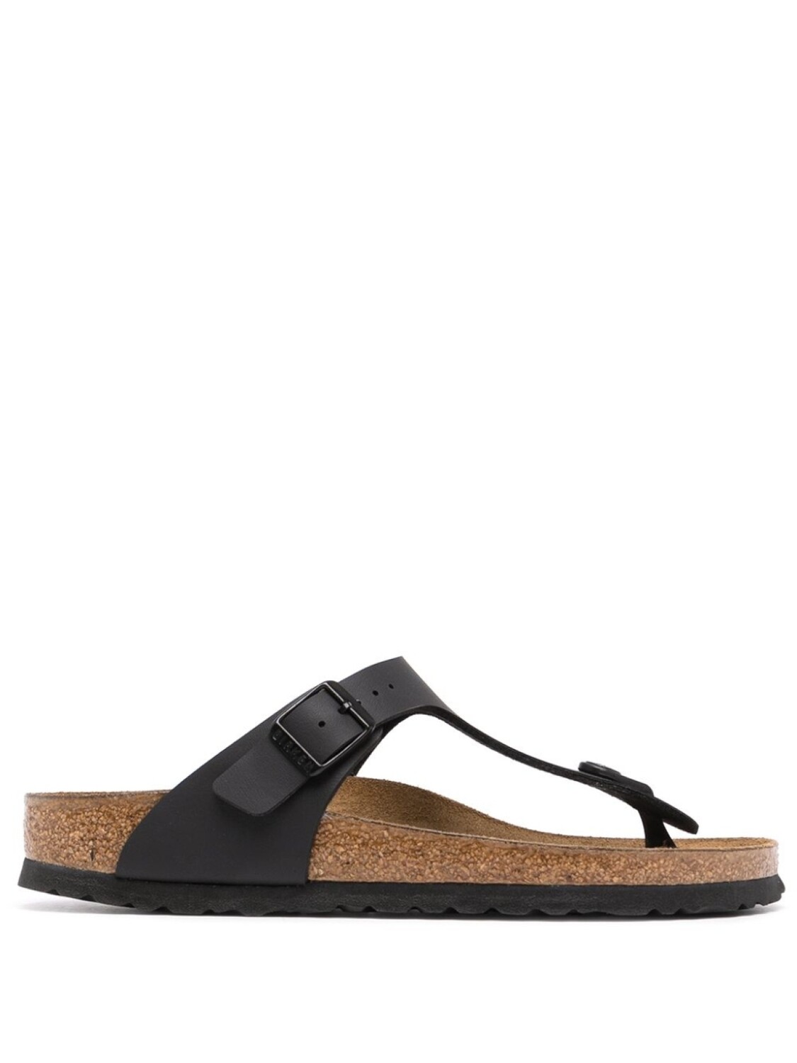 Сандалии Birkenstock Gizeh Birko-Flor узкие, черный